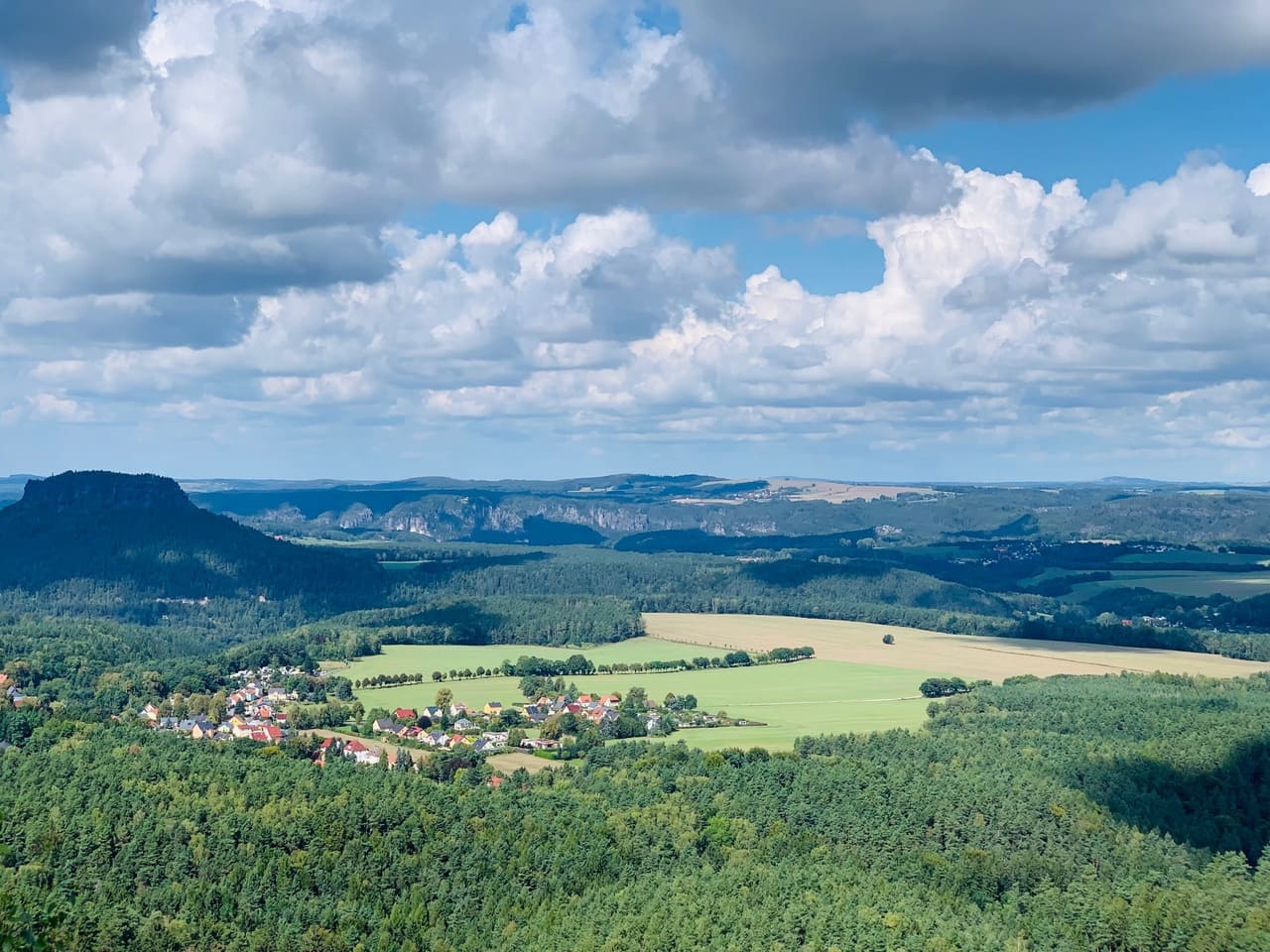 Aussicht vom Papststein