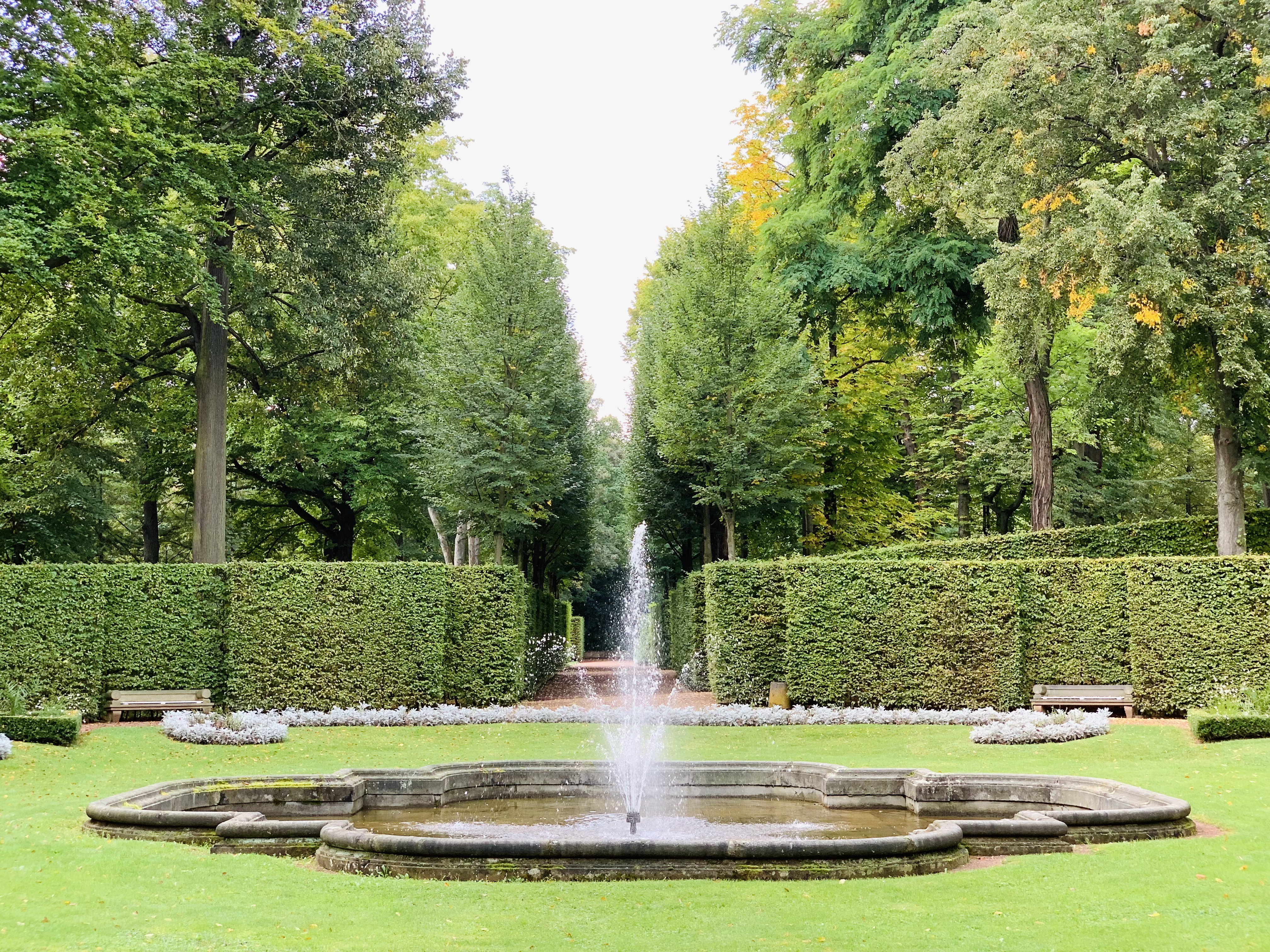 Kronenbassin im Schlosspark Lichtenwalde