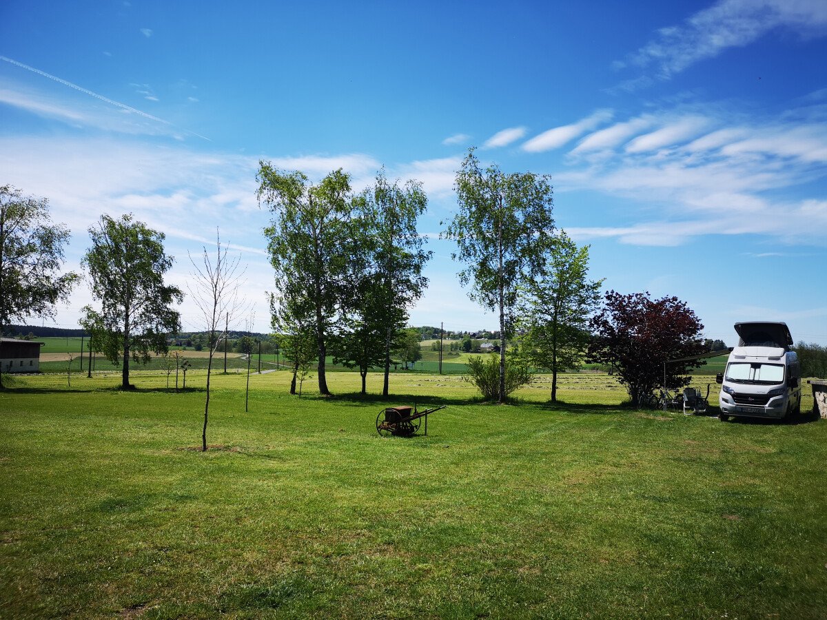 Stellplatz im Fichtelgebirge