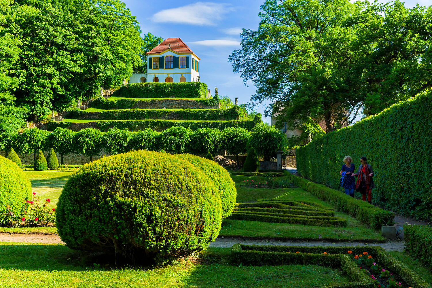 Heinrichsburg in Diesbar-Seußlitz