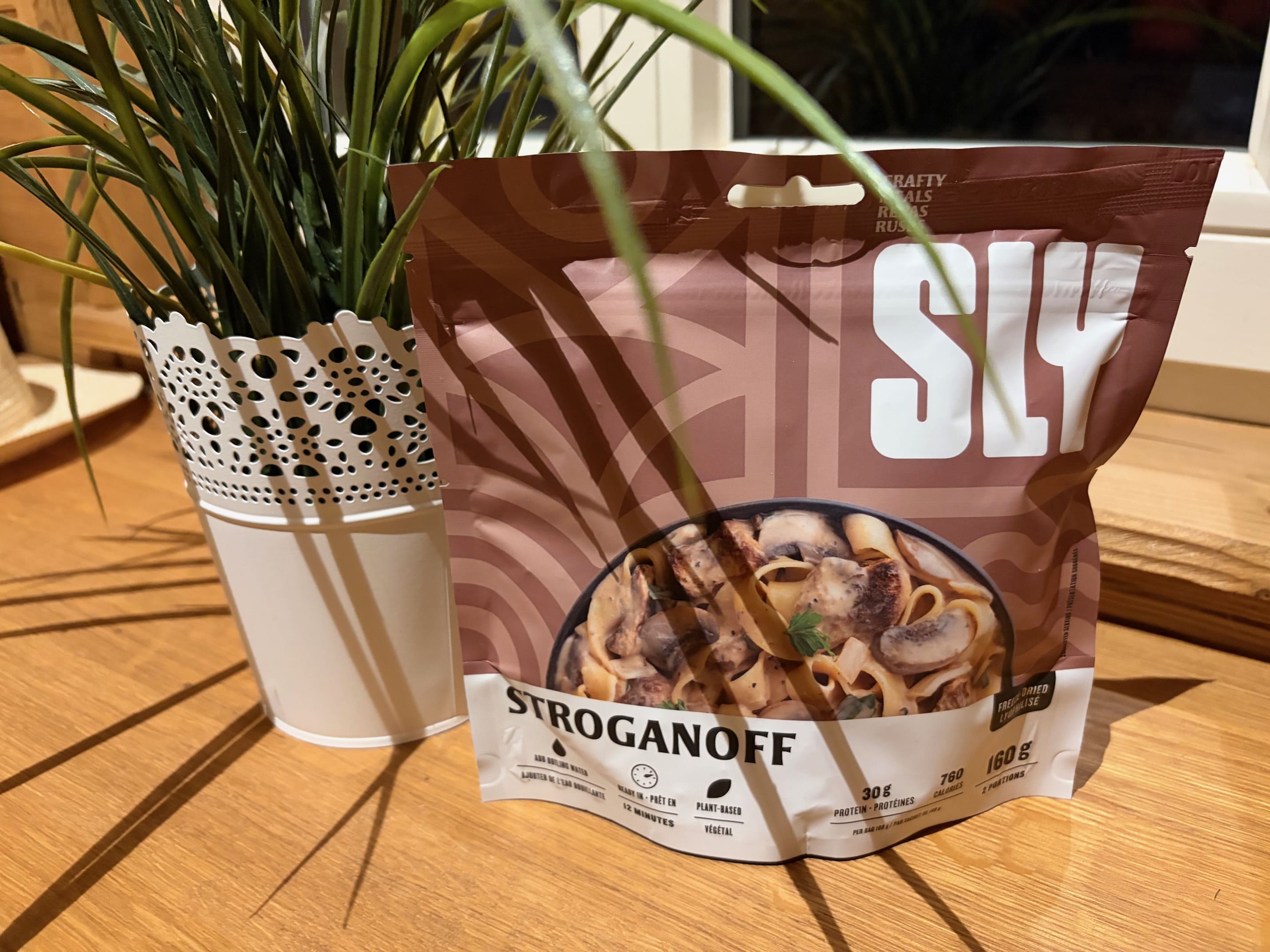 Stroganoff Outdoor-Mahlzeit