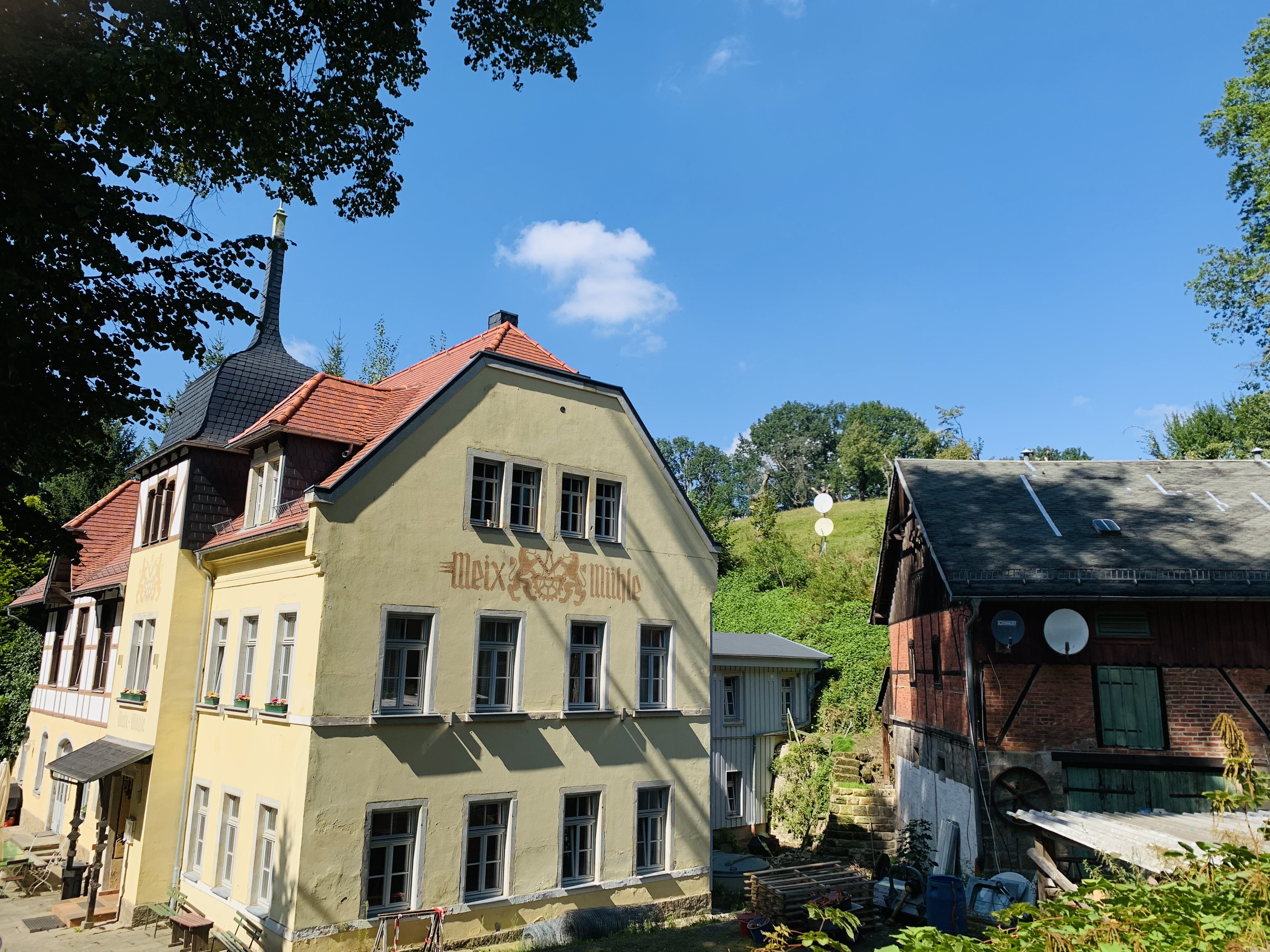 Die Meixmühle bei Dresden-Pillnitz