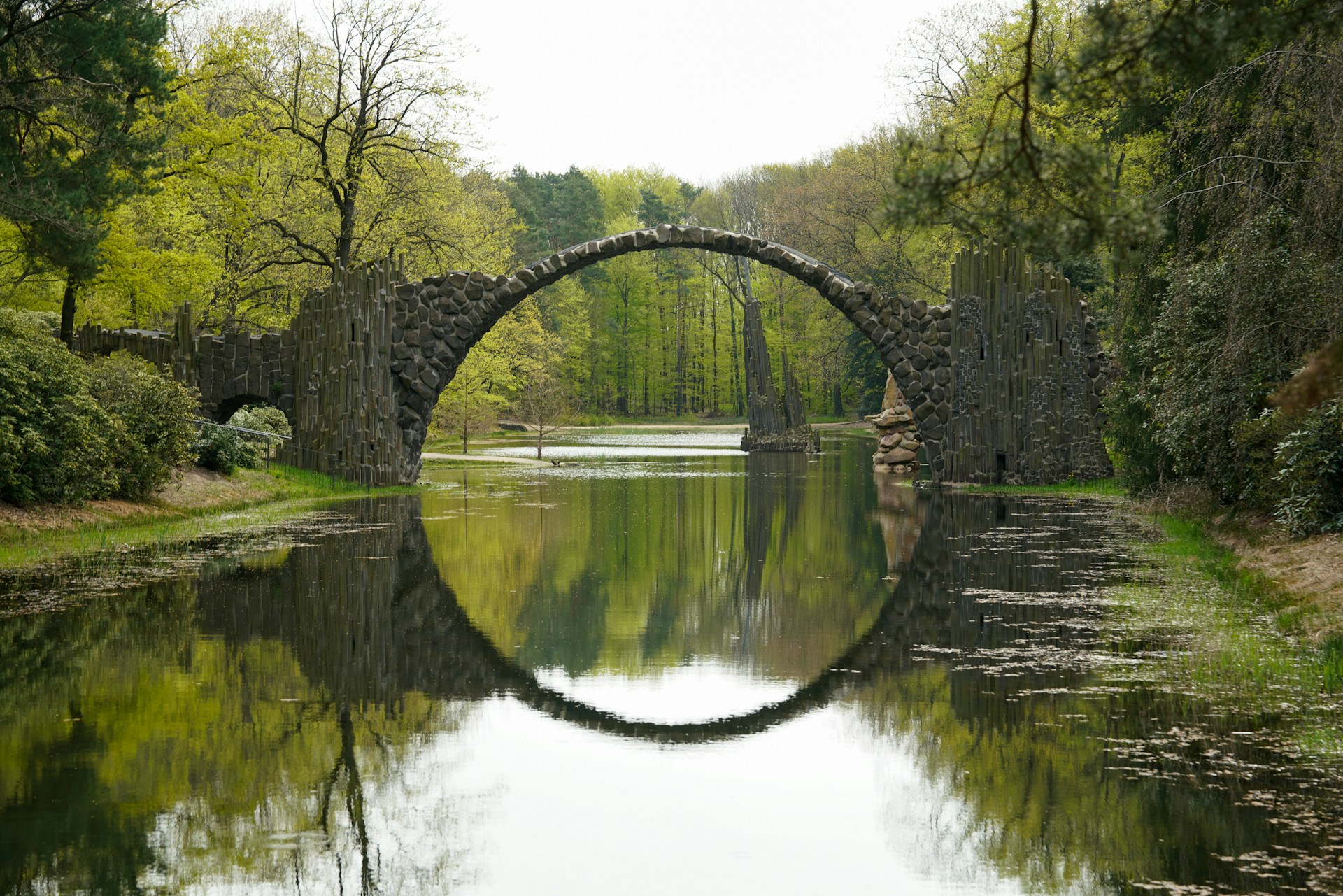 Rakotzbrücke im Kromlauer Park