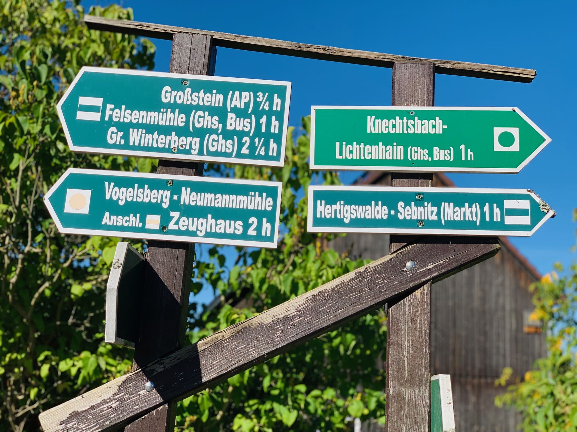 Wanderung zum Großstein