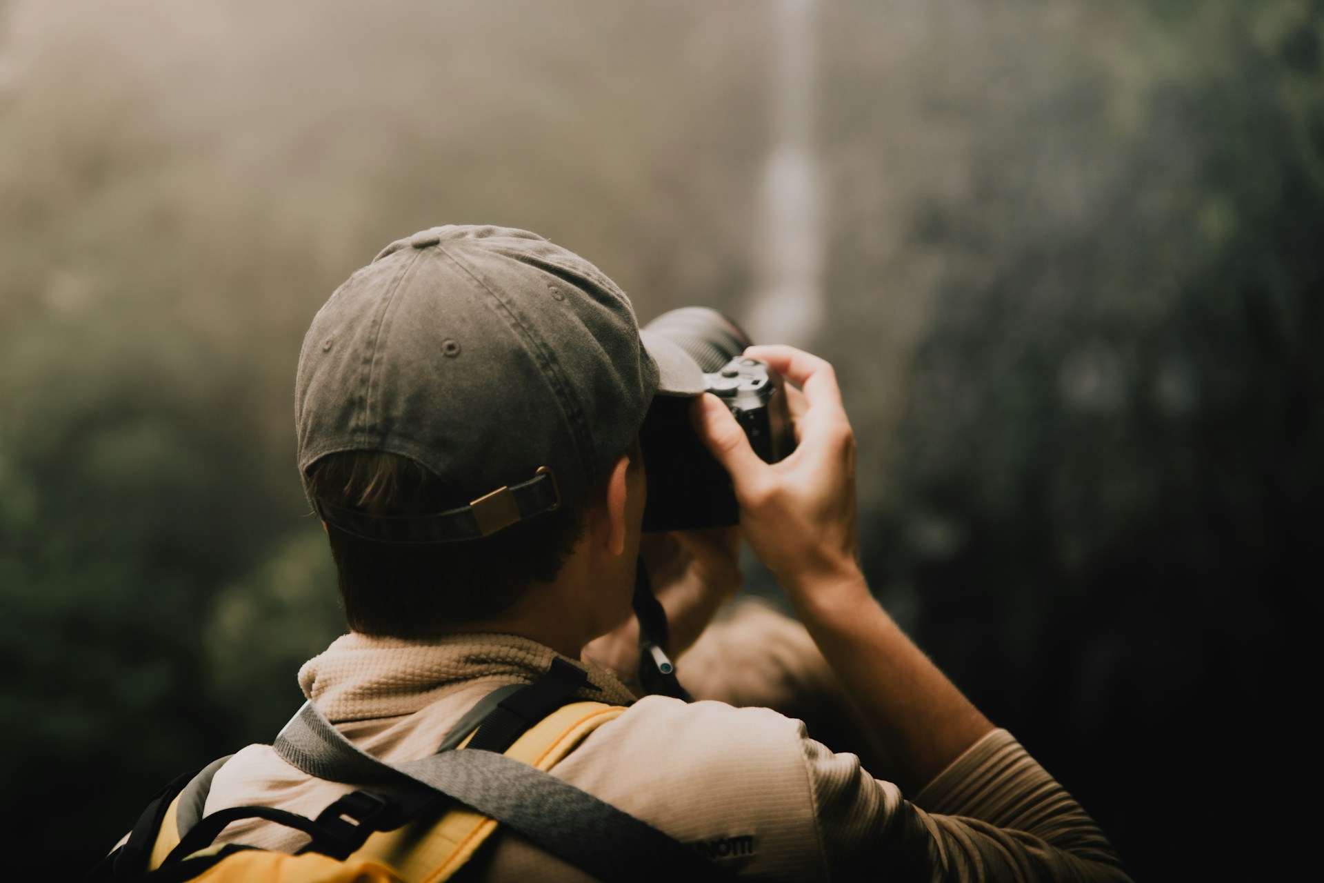 Fotografieren und Wandern