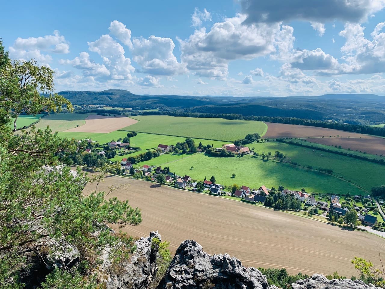 Papstdorf in der Sächsischen Schweiz