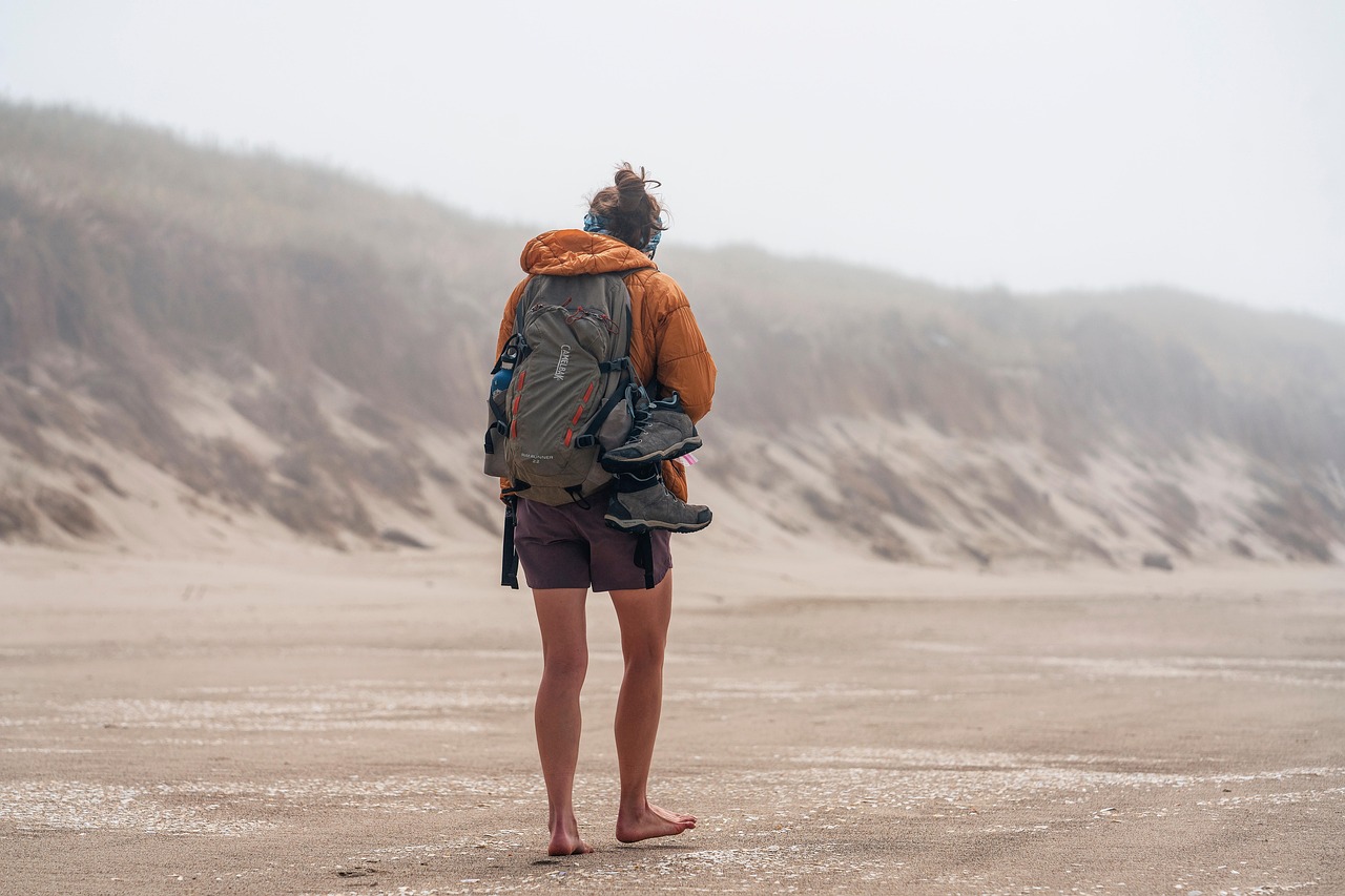 Strandwanderungen sind ideal zum Barfuß laufen
